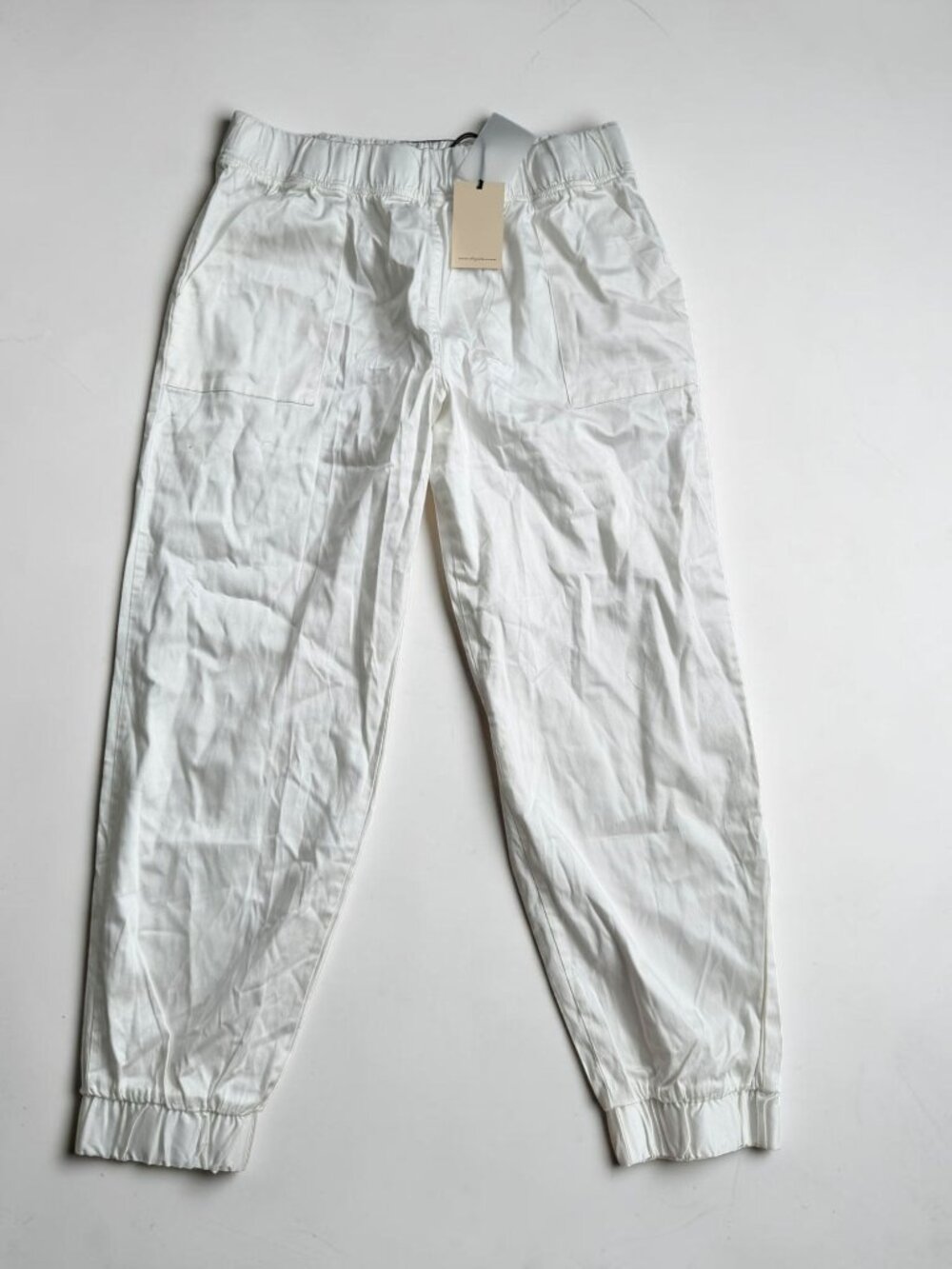 ELAN Women’s White Jogger Pants Size XL NEW NWT